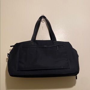 AWAY Black Duffel / weekender Bag .